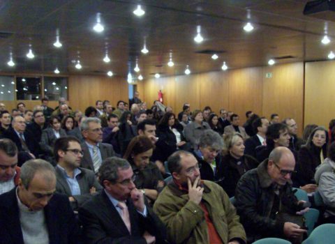 Aspecto do auditório no encontro TIC