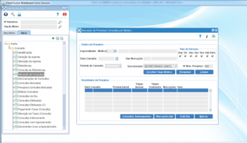 Imagem da aplicação SONHO