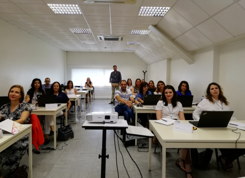 formação profissional em sala