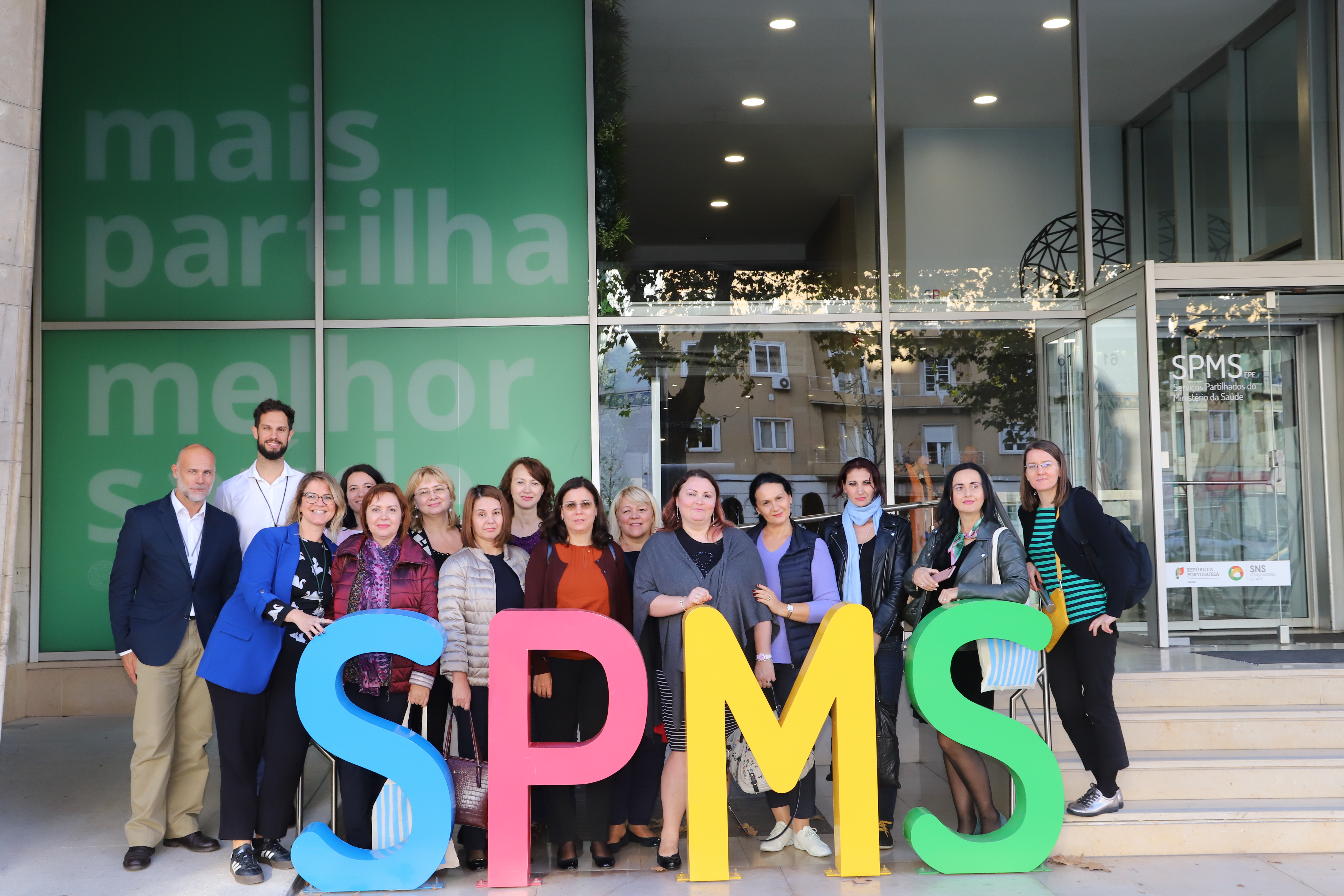 Comitiva roménia visita spms