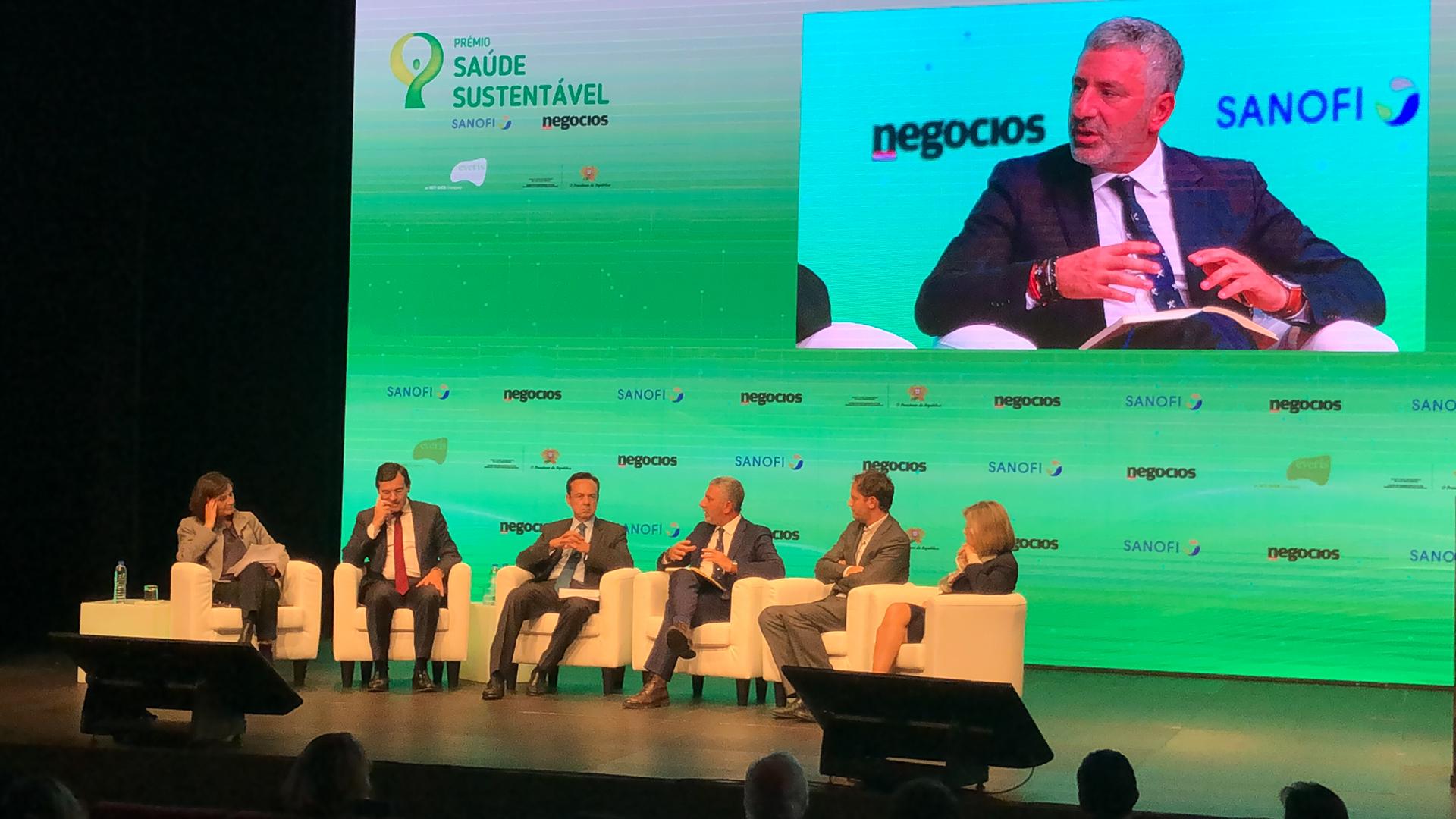 Prémios Saúde Sustentável- visão do palco