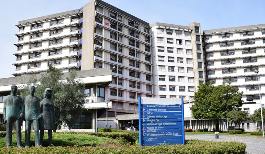 foto do hospital de Guimarães